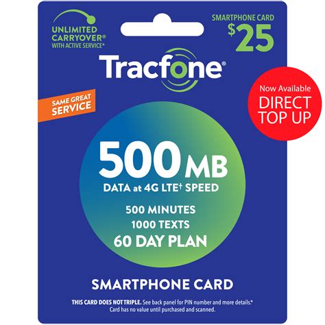 tracfone smart phone yr top up card|30 minute TracFone card.